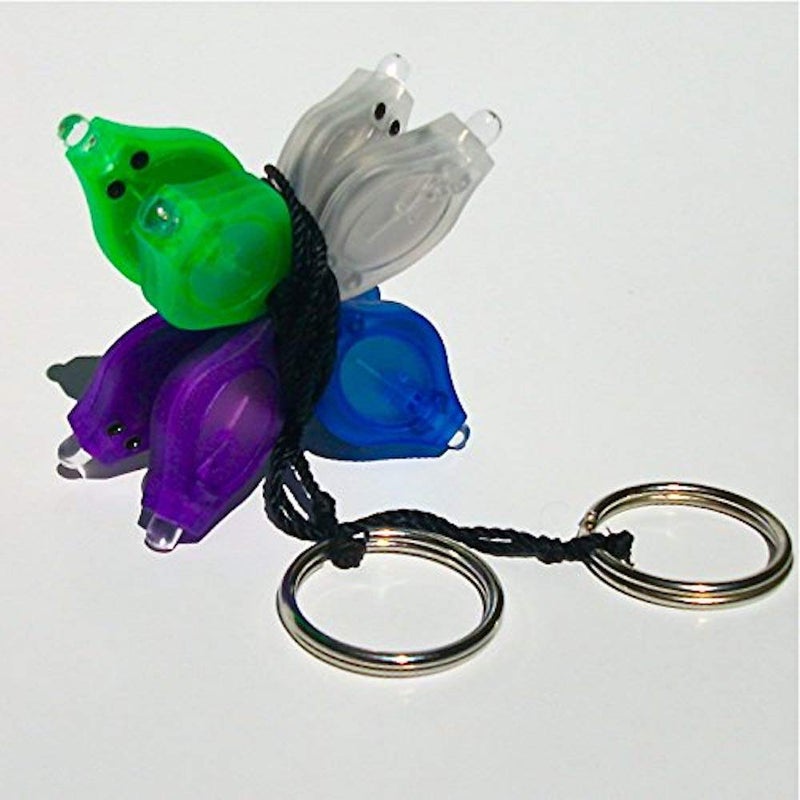 GloFX 8-LED Double Rave Orbit: X Dual Light - Purple Green Blue White LED - Image 3